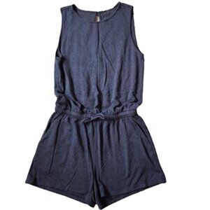 Loft Outlet Lounge Women's Navy and Blue Playsuit Romper XS